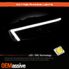 For 08-15 Mitsubishi Lancer Sequential Signal Halogen Projector Black Headlights