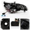For 2007-2010 BMW X5 E70 HID w/ AFS 3D LED Beams Tube Projector Black Headlights