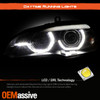 For 2007-2010 BMW X5 E70 HID w/ AFS 3D LED Beams Tube Projector Black Headlights