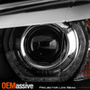For 2007-2010 BMW X5 E70 HID w/ AFS 3D LED Beams Tube Projector Black Headlights
