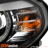 For 2007-2010 BMW X5 E70 HID w/ AFS 3D LED Beams Tube Projector Black Headlights