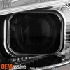 For 05-13 Corvette C6 Switchback Sequential LED Beams Projector Chrome Headlight