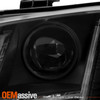 Fit 2008-2015 Audi TT Projector Headlights w/ AFS LED Sequential Black Housing