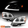 Fits 07-12 GMC Acadia LED Light Bar Projector Headlights Left-Right 2007-2012