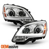 Fits 07-12 GMC Acadia LED Light Bar Projector Headlights Left-Right 2007-2012