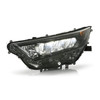 Fit 19-21 Toyota RAV4 LE Black Bezel LED Headlights Housing - Driver Left Side