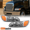 Fit Peterbilt 325 384 386 330 335 337 340 348 382 From 2005-2015 OE Headlights