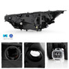 Fit 19-21 Toyota RAV4 LE Black Bezel LED Headlights Housing - Right Passenger