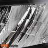 Fit 19-21 Toyota RAV4 Chrome Bezel LED Headlights Housing - Pair Replacement