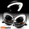 For 11-16 Mini Cooper Countryman HID [LED DRL Running] Projector Black Headlight