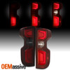 For 19-22 Chevy Silverado 1500 [Incandescent Type] LED Tube Dark Red Tail Lights