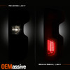 For 19-22 Chevy Silverado 1500 [Incandescent Type] LED Tube Black Smoke Tail Lights