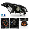 For 2011-2013 Infiniti M37 M56 HID w/o AFS Projector Chrome Headlamp Driver Left