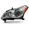 For 2011-2013 Infiniti M37 M56 HID w/o AFS Projector Chrome Headlamp Driver Left