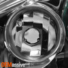 For 2011-2013 Infiniti M37 M56 HID Type w/o AFS Projector Black Headlights Pair