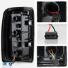 For 00-06 Chevy Tahoe Suburban GMC Denali Yukon XL Full LED Tube Chrome TailLamp