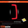 For 00-06 Chevy Tahoe Suburban GMC Denali Yukon XL Full LED Tube Chrome TailLamp