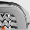 For 2014-2021 Toyota Tundra Pickup Truck Full LED [Tube-Bar] Chrome Tail Lights