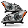 For 2011-2013 Infiniti M37 M56 HID Type w/ AFS Projector Chrome Headlights Pair