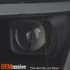 For 2018-2020 Ford F150 Smoked Projector Headlights LED DRL W/Sequential Signal