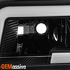 For 04-12 Colorado Canyon 06-08 Isuzu i-Serie [LED Tube Parking] Black Headlight
