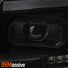 For 2011-2016 F250 F350 F450 F550 SuperDuty Full LED Headlights w/DRL Light bar