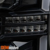 For 2011-2016 F250 F350 F450 F550 SuperDuty Full LED Headlights w/DRL Light bar