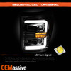 For 2011-2016 F250 F350 F450 F550 SuperDuty Full LED Headlights w/DRL Light bar