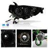 For 14-23 Toyota 4Runner LED DRL Tube Sequential Signal Projector Black Headlamp