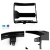 For 2016-2018 Chevy Silverado 1500 2019 1500LD Black Headlight Trim Bezel Cover