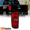 For 15-21 Chevy Colorado [Halogen Type] Red Clear Tail Light Brake Lamp Driver