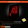 For 2013-2018 RAM 1500 2500 3500 LED Tail Light Lamp Driver Left Red Clear 13-18