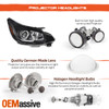 For 19-22 Chevy Spark LS/ LT [Halagen Type] Projector Headlights OE - One Pair