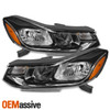 Fit 2017-2019 Chevy Trax LS/LT/Premier OE Halogen Headlight Assembly One Pair