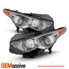 For 09-17 FX35 FX37 FX50 FX70 [HID/AFS Type w/o Sport Pkg] OE Pair Headlight