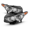 For 09-17 FX35 FX37 FX50 FX70 [HID/AFS Type w/o Sport Pkg] OE Pair Headlight