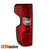 For 19-21 Chevy Silverado 1500 2500HD 3500HD Halogen Chrome Red Tail Light Left
