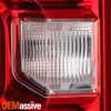 For 19-21 Chevy Silverado 1500 2500HD 3500HD Halogen Chrome Red Tail Light Left