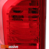For 19-21 Chevy Silverado 1500 2500HD 3500HD Halogen Chrome Red Tail Light Left