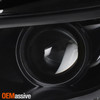 For 2016 2017 2018 Chevy Cruze [LED DRL Running] Projector Black Headlight Pair