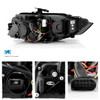 For 13-16 Audi A4 S4 Halogen Full LED Projector SwitchBack Sequential Headlights