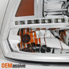 For 2013-2018 RAM 1500 2500 3500 DRL LED Projector Headlights + LED Tail Lights