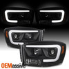 For 2006-2009 Ram 1500 2500 3500 (Low Beam-Full LED) Projector Headlights Light
