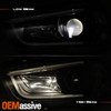 For (Built In Low LED) 2011-2014 Charger DRL LED Tube Projector Headlight Light