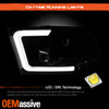 For 09-18 Ram 1500 2500 3500 [LED Switchback DRL & Low Beam]Projector Headlight