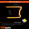 For 18-20 Ford F150 [Full LED] w/Sequential Switchback Projector Headlight Black