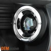 For 13-18 RAM 1500 2500 LED [Halo Projector] Black Headlight+ Red Smoke TailLamp