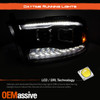 For 2013-2018 RAM 1500 2500 Dual Projector Headlighsts +LED Smoked Tail Lights