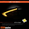 For 2016-2018 Altima Halogen Type Switchback LED/DRL Projector Headlights Black