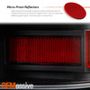 For 07-14 Chevy Tahoe Suburban Dual Halo Projector Black Headlamp+ Tube TailLamp